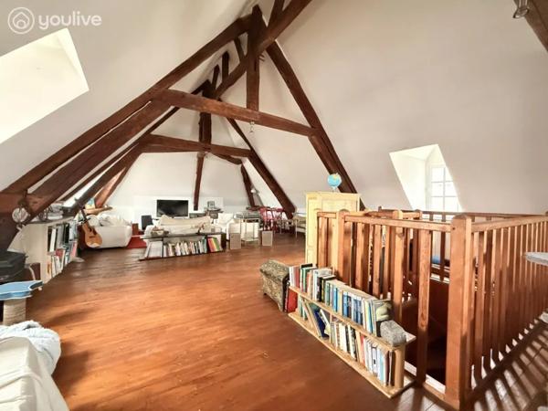 SAINT-VALÉRY-EN-CAUX – Vue sur les toits et les falaises, caractère normand authentique