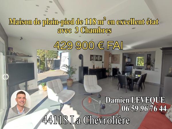 Maison
         5 pièces
        - 118 m² Bien prestige 424 000 € *
