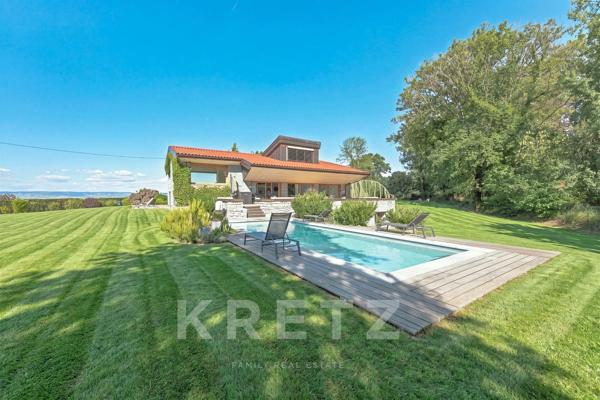 ÉVIAN-LES-BAINS — Villa d'Architecte sur le Golf - Vue Lac