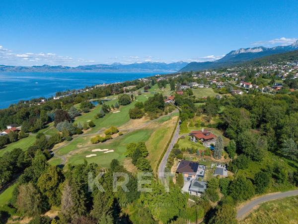 ÉVIAN-LES-BAINS — Villa d'Architecte sur le Golf - Vue Lac