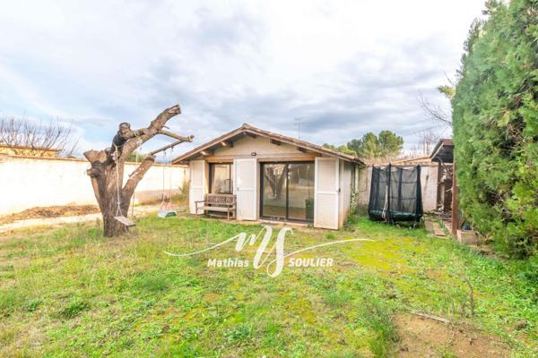 T4 de 74 m² avec jardin de 380 m², garage et cave