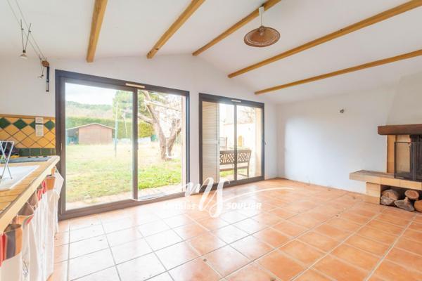 T4 de 74 m² avec jardin de 380 m², garage et cave