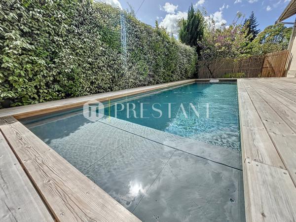 Maison style Arcachonaise en pierre avec 6 chambres, grand jardin, piscine et garage, VILLENAVE D'ORNON