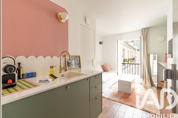Studio à vendre 12,18 m² Paris 4