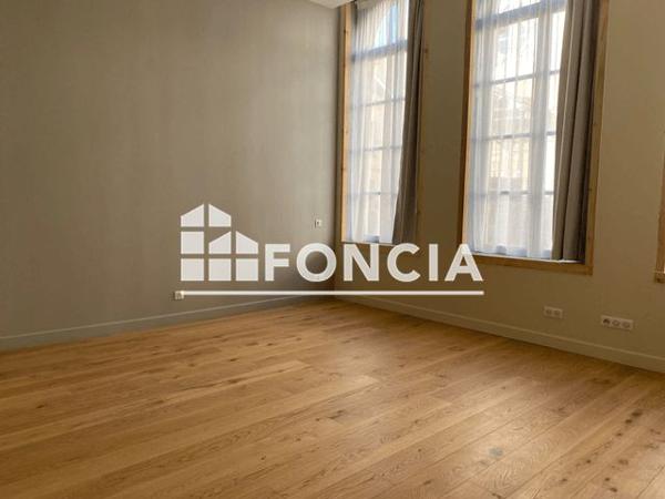 Location Studio 28.6 m² - 78 RUE DE PARIS Valenciennes 59300