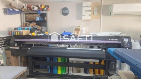 Fonds de commerce Gravure Laser, Flocage Textile, Sérigraphie