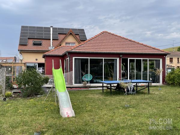 Maison de 230 m², piscine intérieure chauffée 34m² , 4 chambres, garage, terrasse, jardin. Lunéville (54300)
