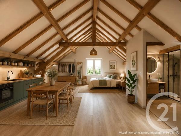 Appartement F3 à vendre  4 pièces - 72 m 2   PERRIGNY  - 39