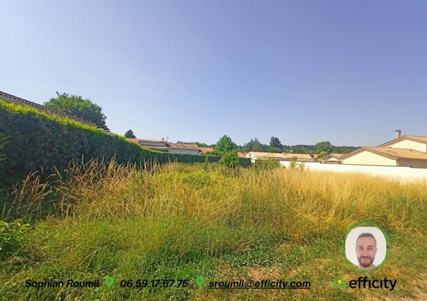 Terrain - 1028 m² Exclusivité efficity