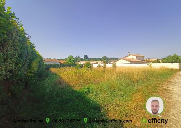 Terrain - 1028 m² Exclusivité efficity