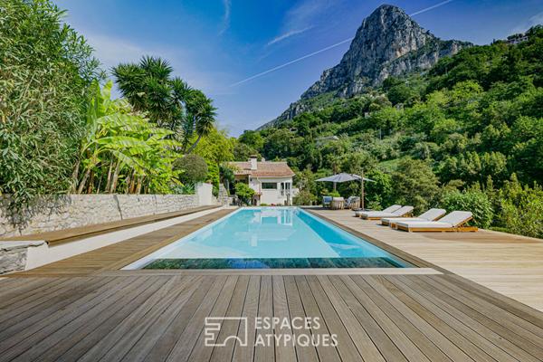 Propriété avec piscine en pleine nature