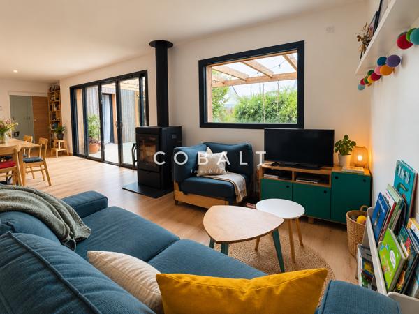 Maison contemporaine, environnement paisible à 5 minutes du centre-ville
