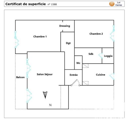 Appartement à vendre 3 pièces 67 m² Salon-de-Provence
