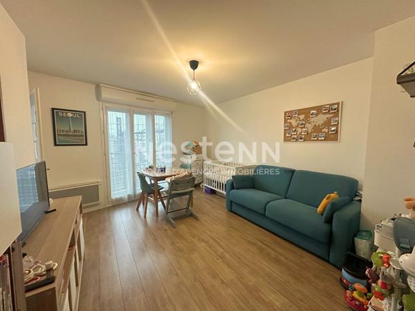 Appartement 2P 47 m2 immeuble récent Ecole vétérinaire avec parking
