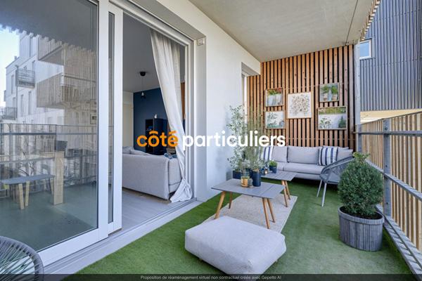 Vente Appartement62,35 m² - 3 Pièces - SAINT HERBLAIN (44800)