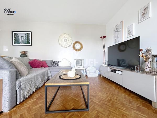 EAUBONNE 7 min Gare: Quartier Cerisaie- Jean Macé :Appartement 4 pièces 2 chambres 75m² - terrasse 13m² avec cave et Parking