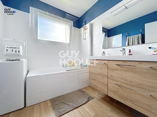 EAUBONNE 7 min Gare: Quartier Cerisaie- Jean Macé :Appartement 4 pièces 2 chambres 75m² - terrasse 13m² avec cave et Parking