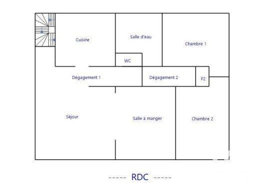 Maison 3 pièces de 72 m² à Le Pellerin (44640)