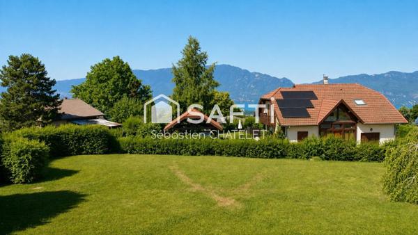Maison cossue, vue dégagée, terrain constructible