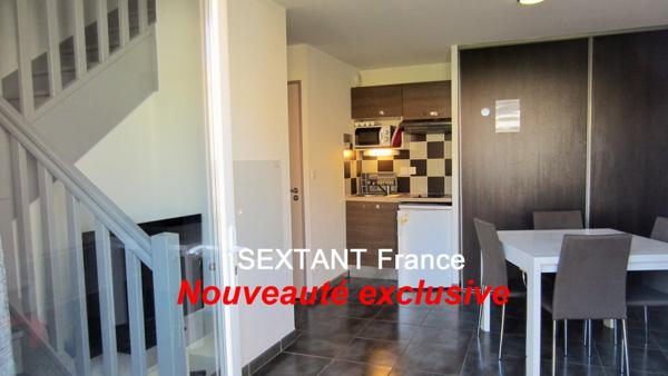 EXCLUSIVITE - VILLA T2 34 M².  MEUBLÉE (LMNP). JARDIN. PARKING.