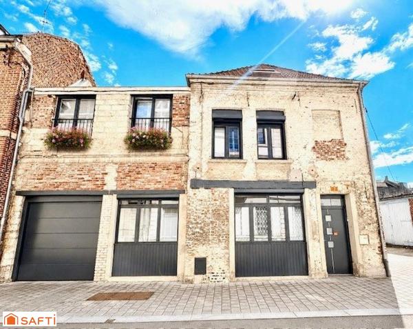 VALENCIENNES HYPER-CENTRE – GARAGE  – 4 CHAMBRES