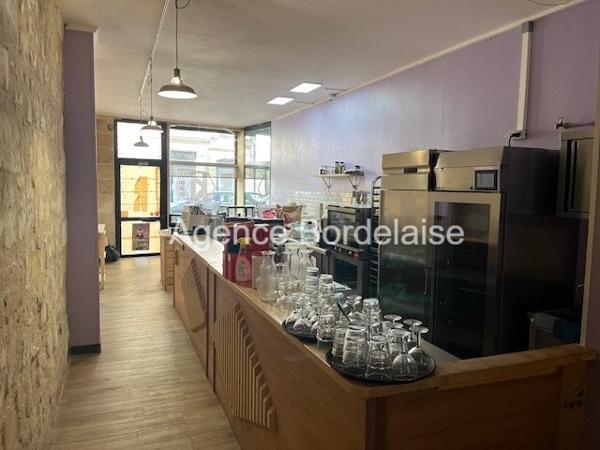 Bordeaux centre, pâtisserie, chocolaterie, confiserie, salon de thé d’env 80m²
