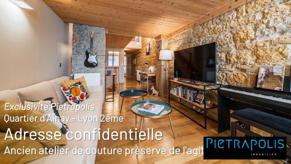 Adresse confidentielle au cœur d'Ainay- Lyon 2