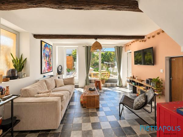 Maison familiale de 150m² avec jardin, au coeur de Genay