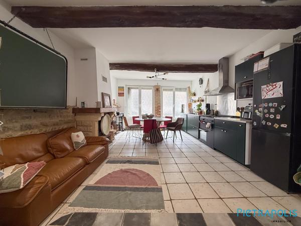 Maison familiale de 150m² avec jardin, au coeur de Genay