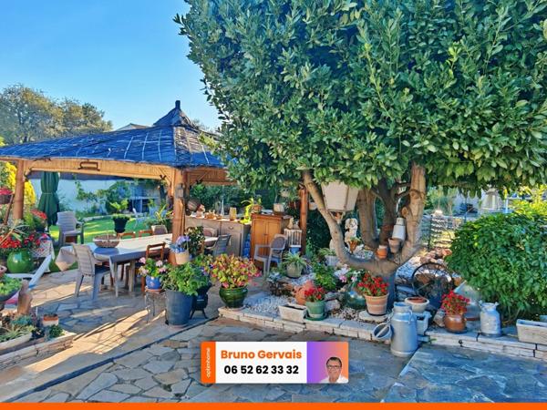 Maison à vendre à Balaruc-le-Vieux, années 80, avec jardin, piscine et vue dégagée