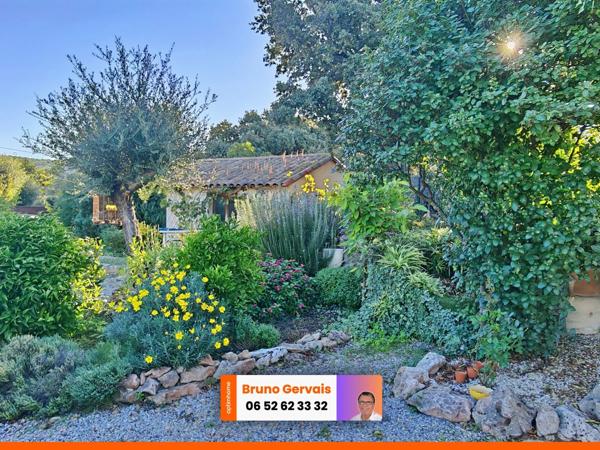 Maison à vendre à Balaruc-le-Vieux, années 80, avec jardin, piscine et vue dégagée