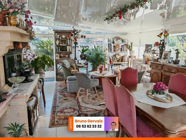 Maison à vendre à Balaruc-le-Vieux, années 80, avec jardin, piscine et vue dégagée