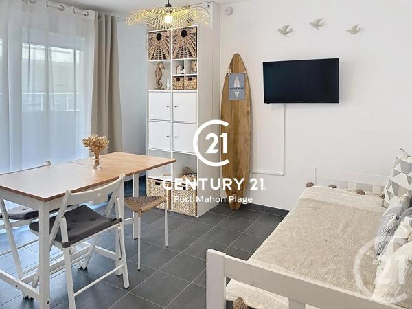 Appartement Studio Cabine à vendre  1 pièce - 25 m 2   FORT MAHON PLAGE  - 80