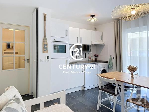 Appartement Studio Cabine à vendre  1 pièce - 25 m 2   FORT MAHON PLAGE  - 80