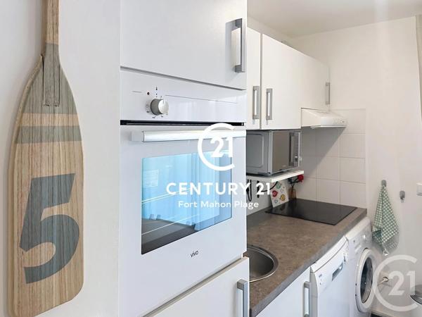 Appartement Studio Cabine à vendre  1 pièce - 25 m 2   FORT MAHON PLAGE  - 80