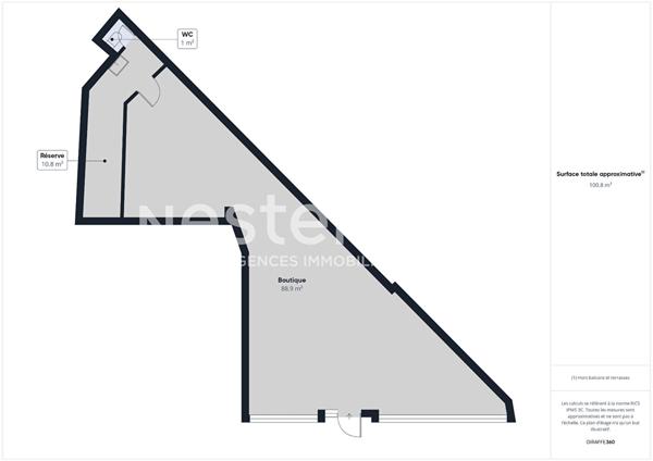 Fonds de commerce d'exception - Paris 13e - rue de Tolbiac