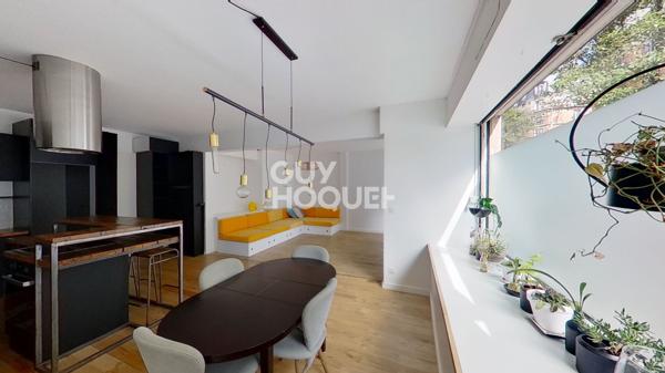 Paris 15 - Convention / Georges Brassens - Loft atypique - 101 m2 - 3 chambres ( commercialité partielle)