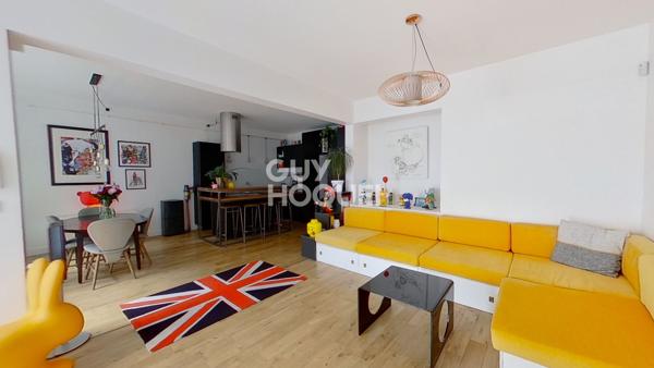 Paris 15 - Convention / Georges Brassens - Loft atypique - 101 m2 - 3 chambres ( commercialité partielle)