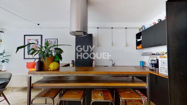 Paris 15 - Convention / Georges Brassens - Loft atypique - 101 m2 - 3 chambres ( commercialité partielle)