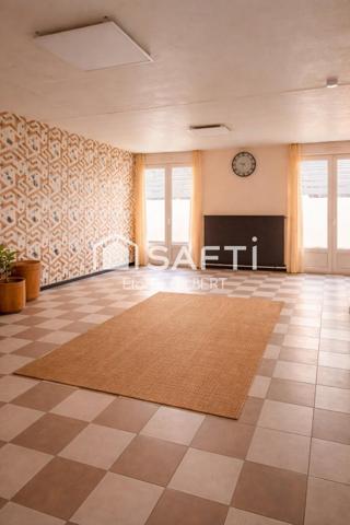 Maison familiale  – 4 chambres – prête à vivre
