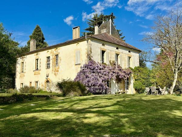 Élégant château et son parc, entre Saint-Émilion et Bergerac