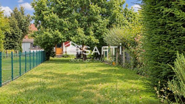 Maison 100 m², 3 chambres et beau jardin