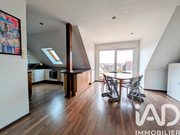 Appartement à vendre 3 pièces 68,42 m² Appenwihr