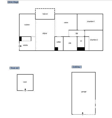 Appartement à vendre 3 pièces 64 m² Troyes