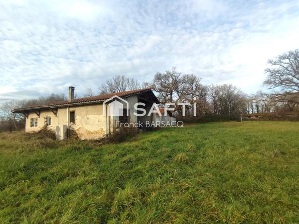 MAISON DE  CAMPAGNE  AU CALME AVEC 10 HECTARES