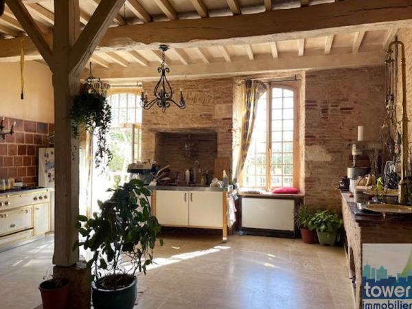 GERS - CHATEAU XIII / XVIII. 750m2. 55mn TOULOUSE et AEROPORT.