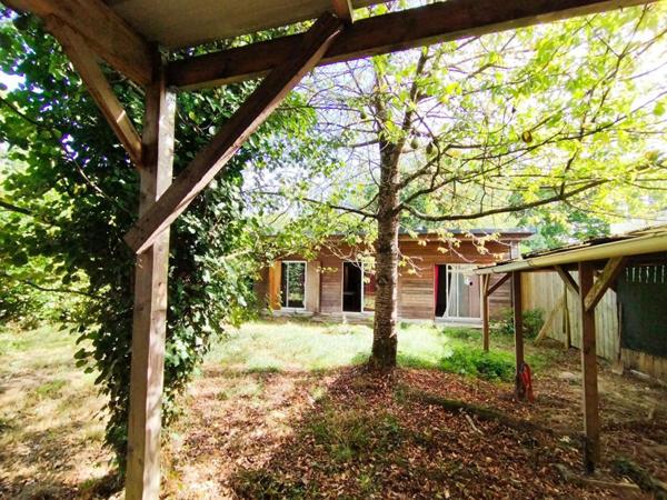 Maison 49m² sur terrain arboré (629m²), Nantes, quartier Gachet - Chantrerie