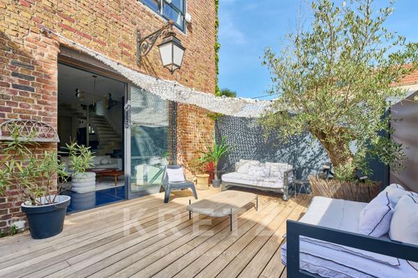 Colombes - Maison rénovée avec terrasse