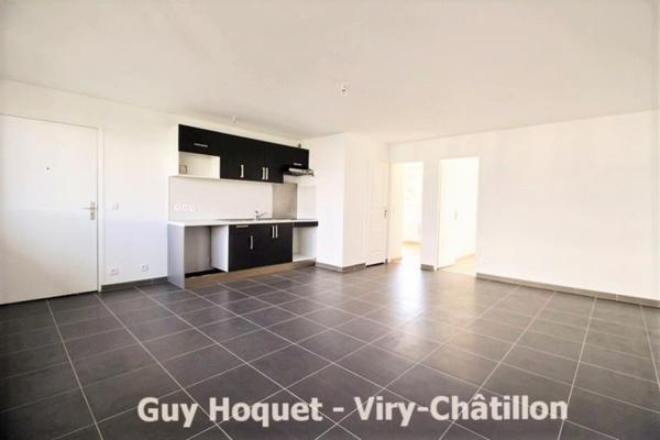 À louer, appartement 54 m², 3 pièces à Viry-Châtillon (91170).