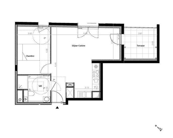 Appartement à vendre 2 pièces 47 m² Pontchâteau